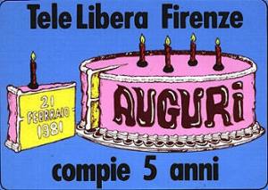 compleanno telelibera firenze