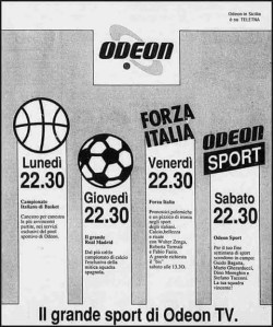 forza italia odeon tv