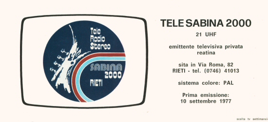 tele sabina 2000