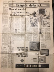 danielli i ragazzi della IV C il giorno