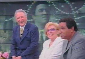 MARIO TREVI CARLA BONI E NARCISO PARIGI 2001