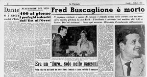 è morto fred buscaglione