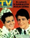 1965 copertina sorrisi giorgio gaber ombretta colli sposi