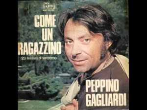 peppino gagliardi come un ragazzino