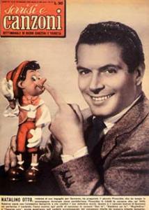 Copertina tv sorrisi e canzoni n.3 1955 natalino otto