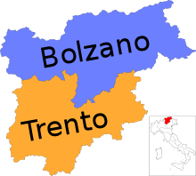 BOLZANO TRENTO PROVINCIE AUTONOME ELEZIONI