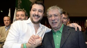 Umberto Bossi Matteo Salvini