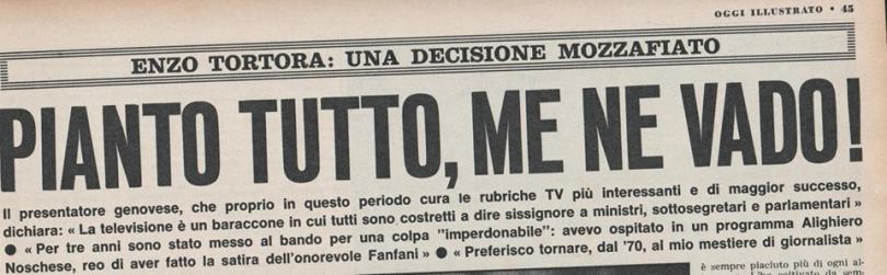 oggi enzo tortora