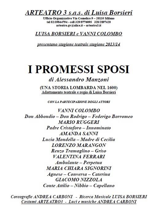 i promessi sposi teatro