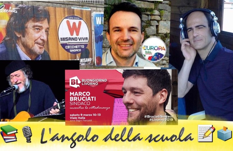 L'ANGOLO DELLA SCUOLA candidati sindaco