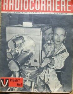 radiocorriere 1954 nasce la tv