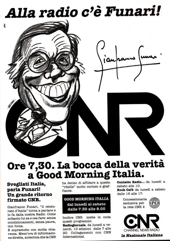 Gianfranco Funari e la radio – MASSIMO EMANUELLI